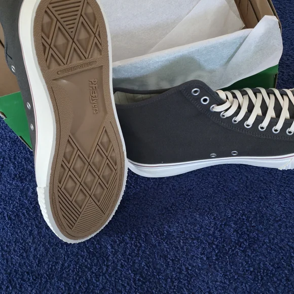 P.F. Flyers Men's High-Top Sneakers - Picture 2 of 3